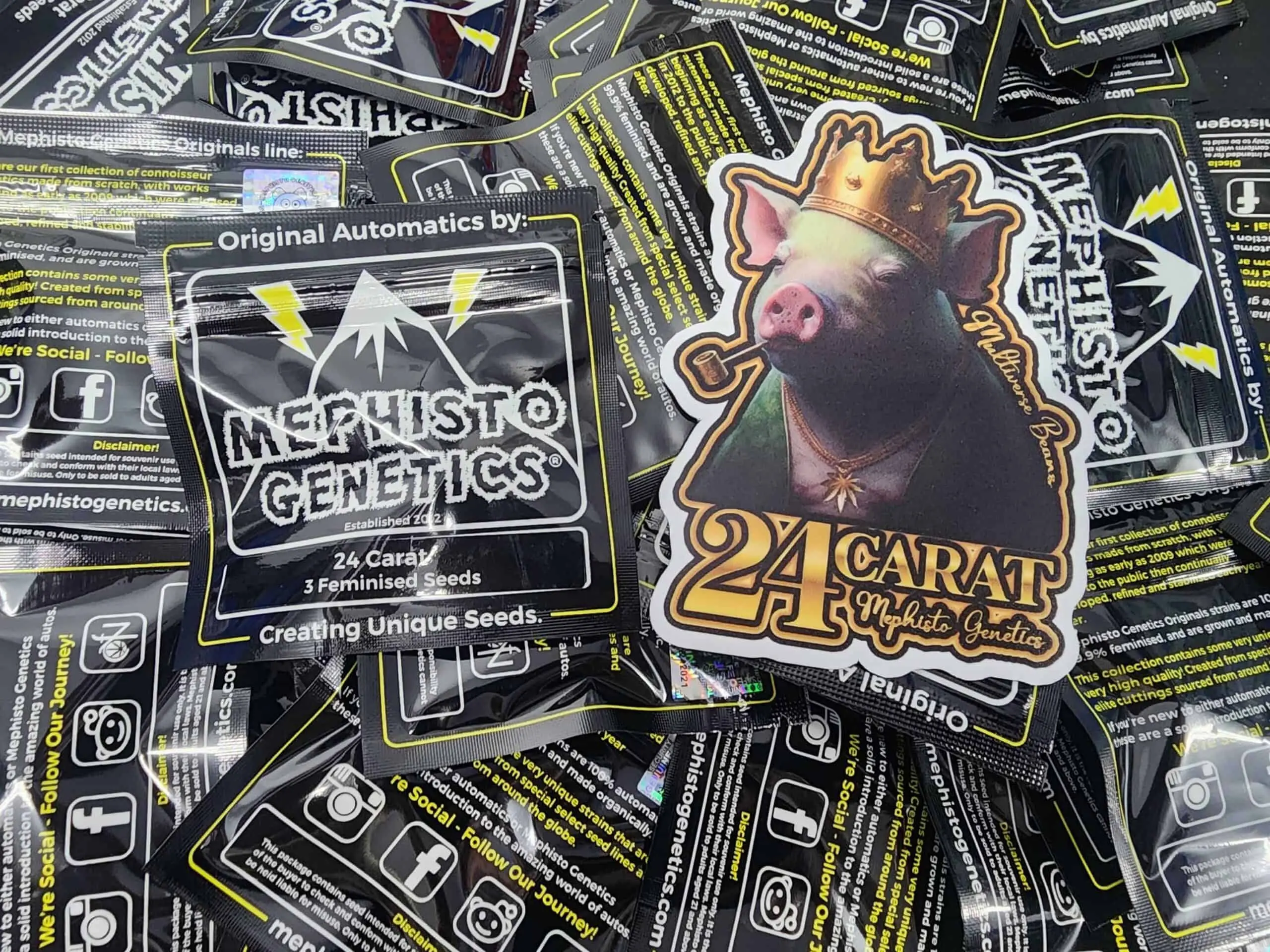 24 Carat Auto | Mephisto Genetics | FEM Autoflower Seeds