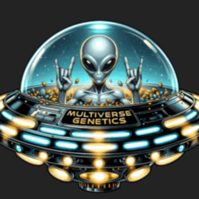 MULTIVERSE GENETICS LOGO STICKER