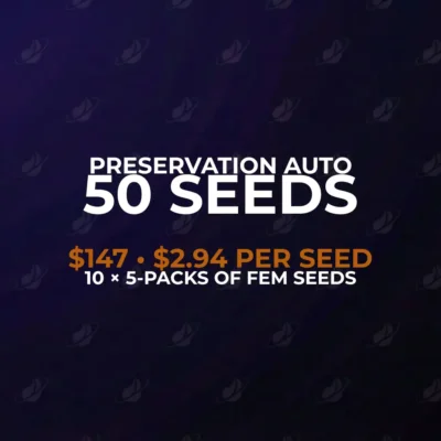 Preservation Line Autoflower| 50‑Seed Mega Deal