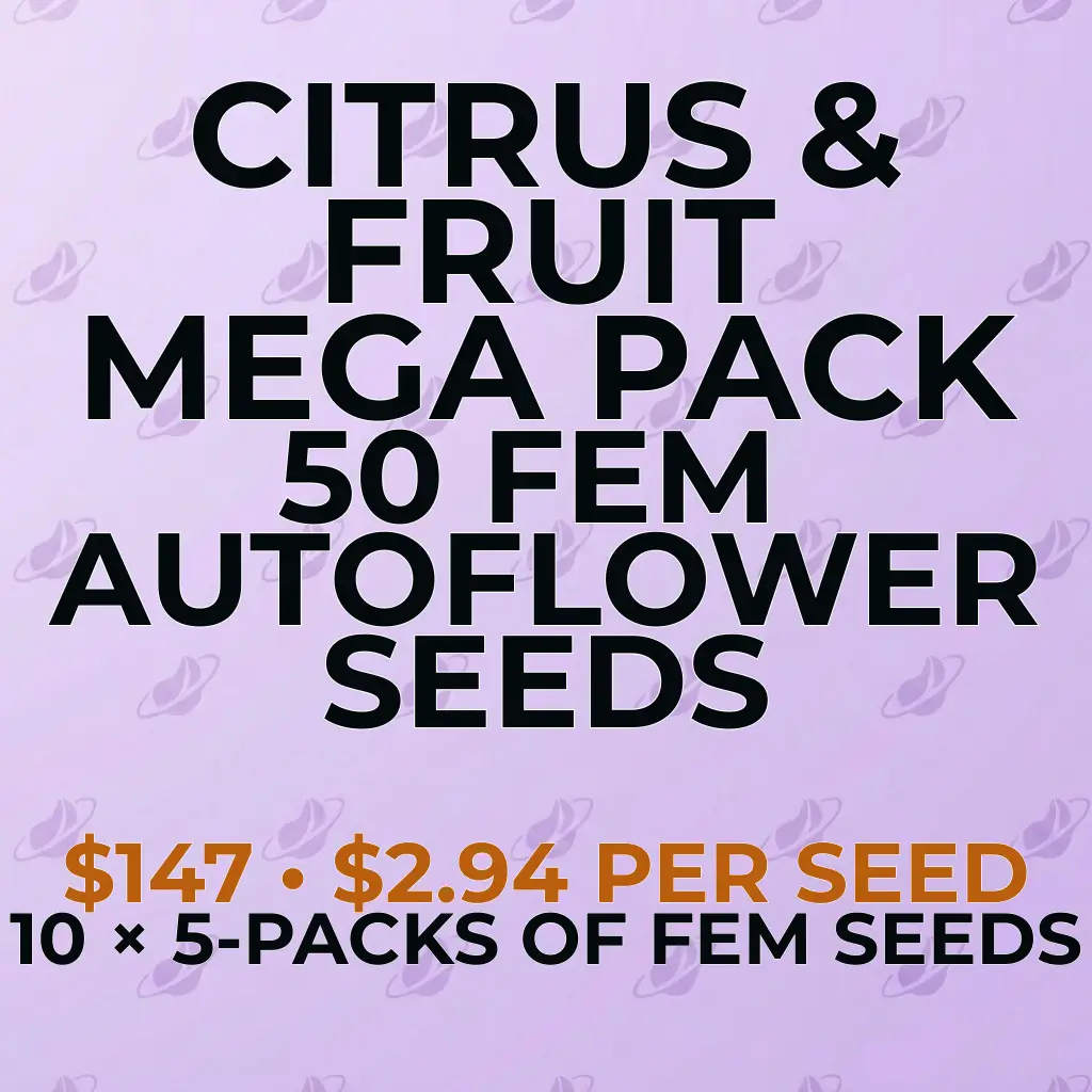 Citrus & Fruit 50 Seed Mega Pack | Auto
