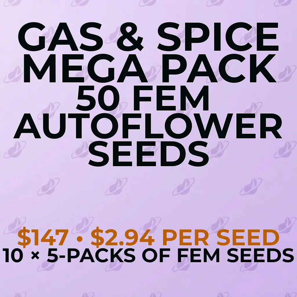 Gas & Spice 50 Seed Mega Pack | Auto