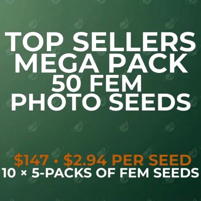 Top Sellers 50 Seed Mega Pack | Photo