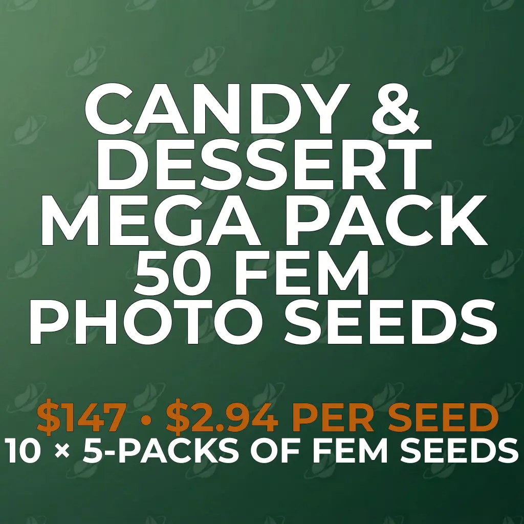 Candy & Dessert 50 Seed Mega Pack | Photo