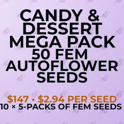 Candy & Dessert 50 Seed Mega Pack | Auto