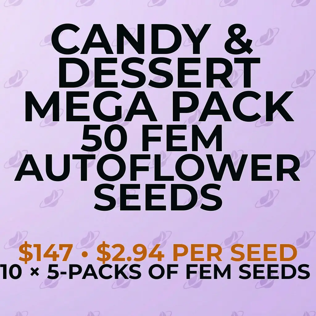 Candy & Dessert 50 Seed Mega Pack | Auto