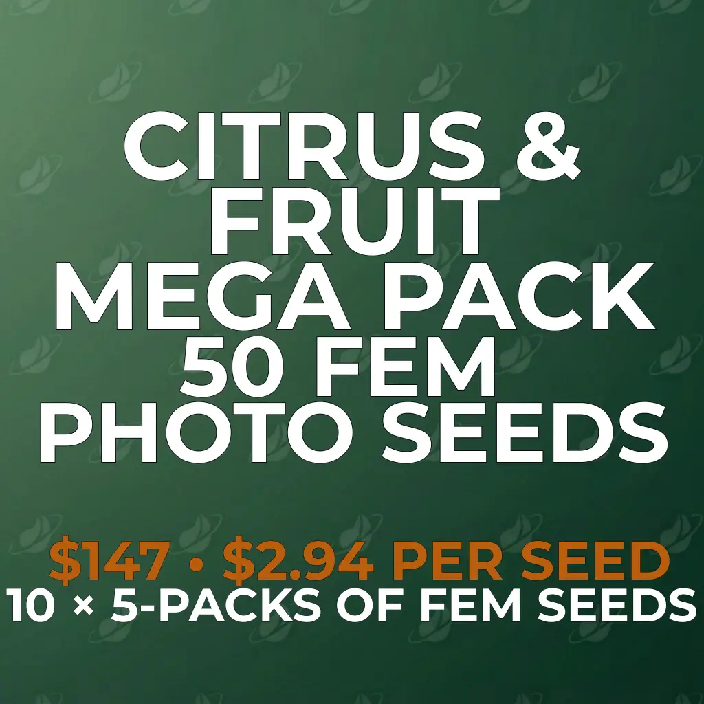 Citrus & Fruit 50 Seed Mega Pack | Photo