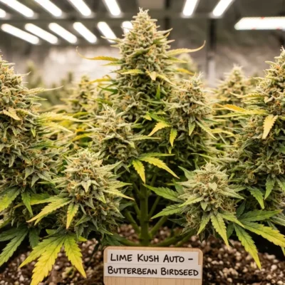 3x Lime Kush Auto - Butterbean Birdseed