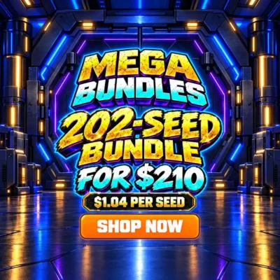 $1.04 Per Seed, 202-Seed Bundle for $210