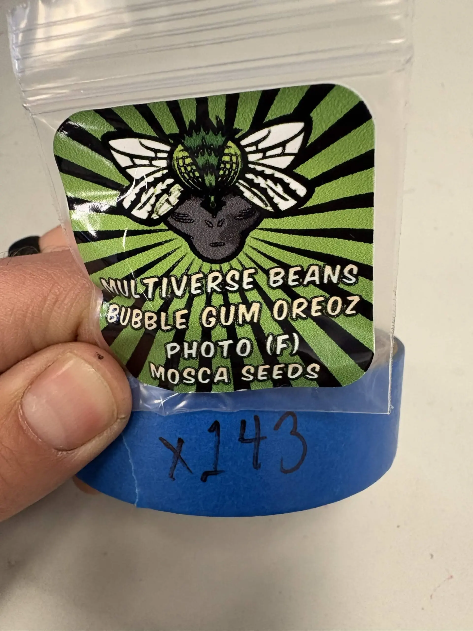 1x Bubble Gum Oreoz | Photo Fem | Mosca Seeds | Breeder Bonus