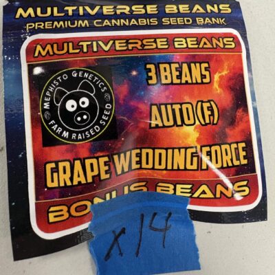 3x Grape Wedding Force | Auto Fem | Mephisto Genetics | Breeder Bonus