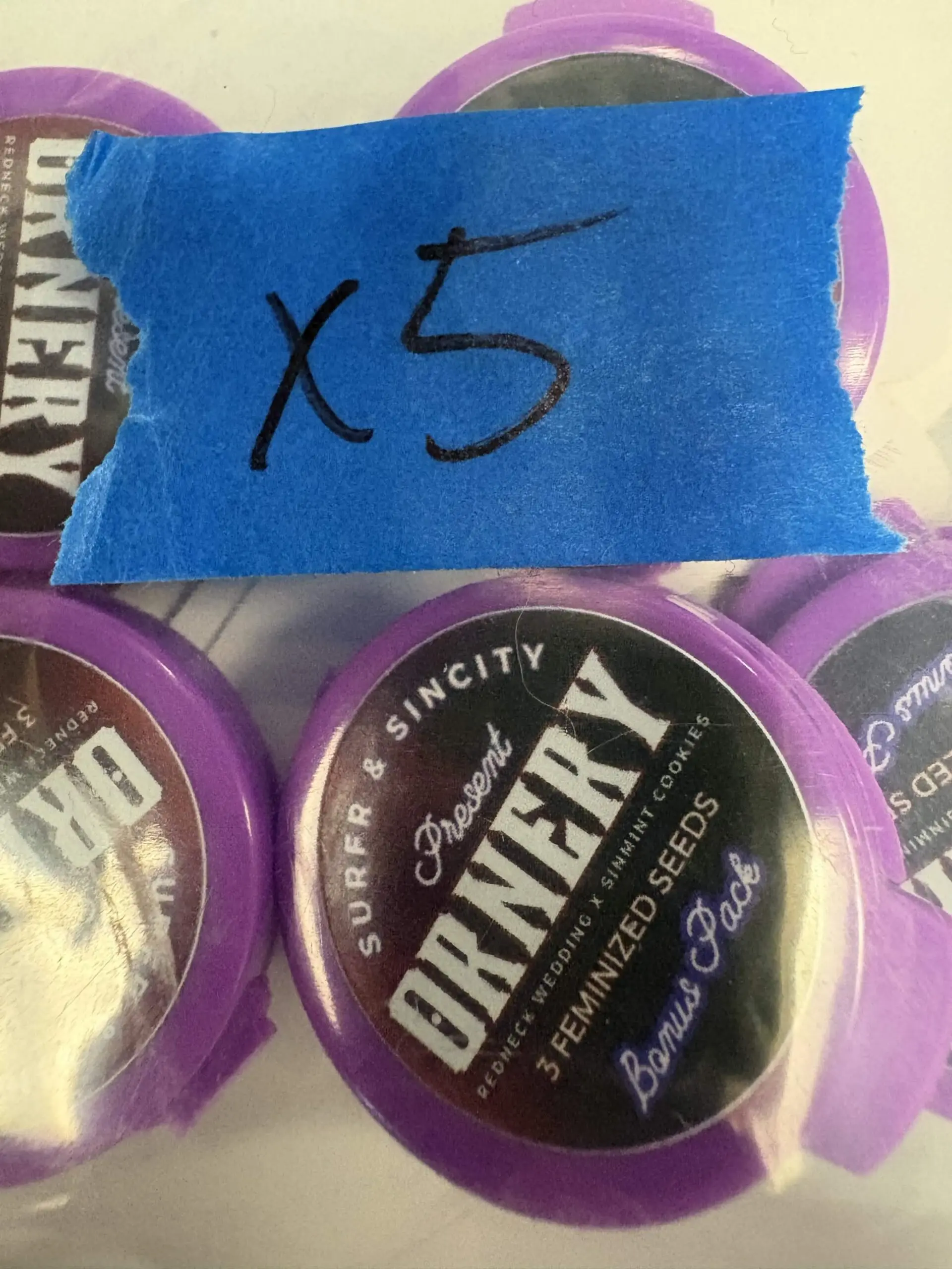 3x Ornery | Photo Fem | Sin City Seeds | Breeder Bonus