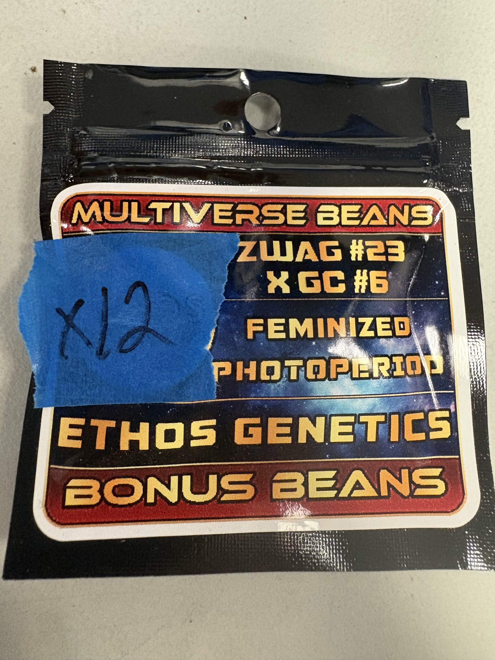 Zwag #23 x GC #6 | Photo Fem | Ethos Genetics | Breeder Bonus