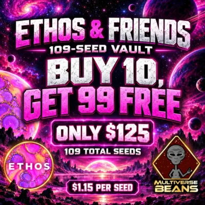 Buy 10, Get 99 FREE | Ethos & Friends 108-Seed Vault