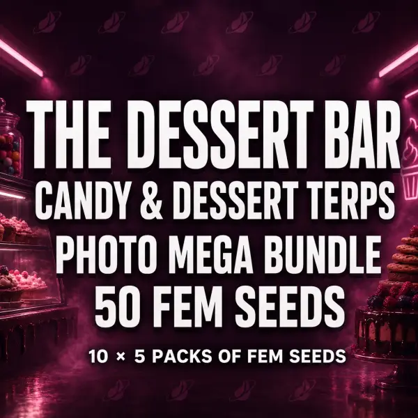 The Dessert Bar Photo 50-Seed Bundle | Breeder: West Coast Reserves