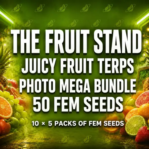 The Fruit Stand Photo 50-Seed Bundle | Breeder: West Coast Reserves