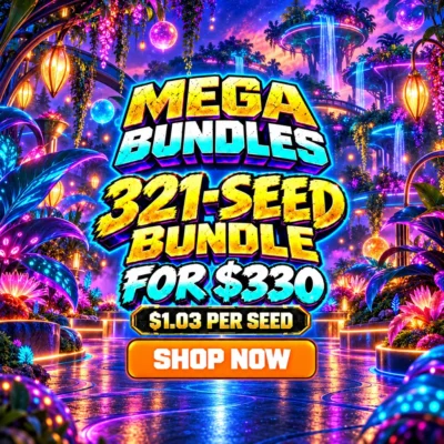 $1.03 Per Seed, 321-Seed Bundle for $330